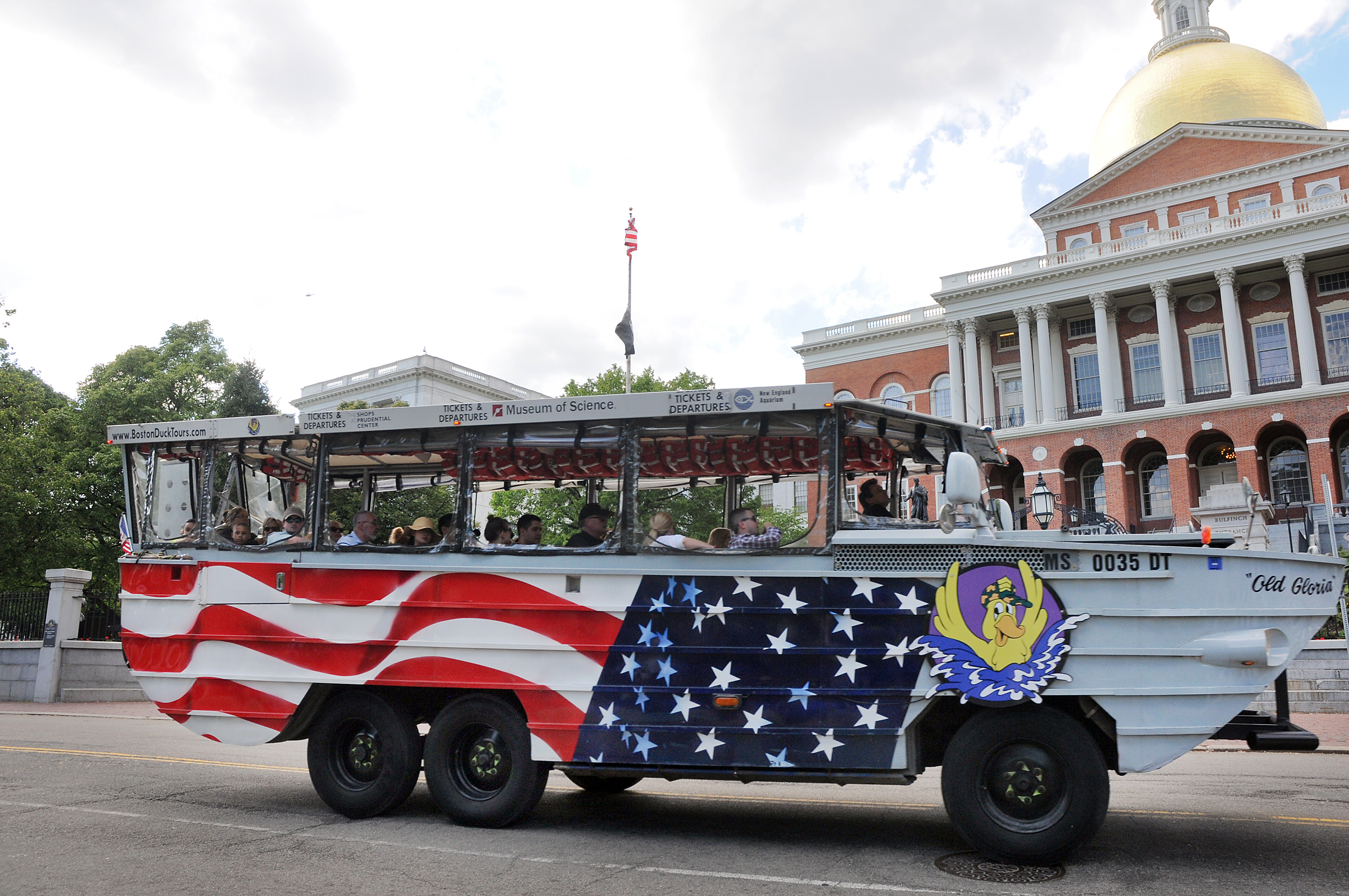 The dukw (duck) is a vintage world war ii amphibious . Boston Duck Tours Boston Attractions Group