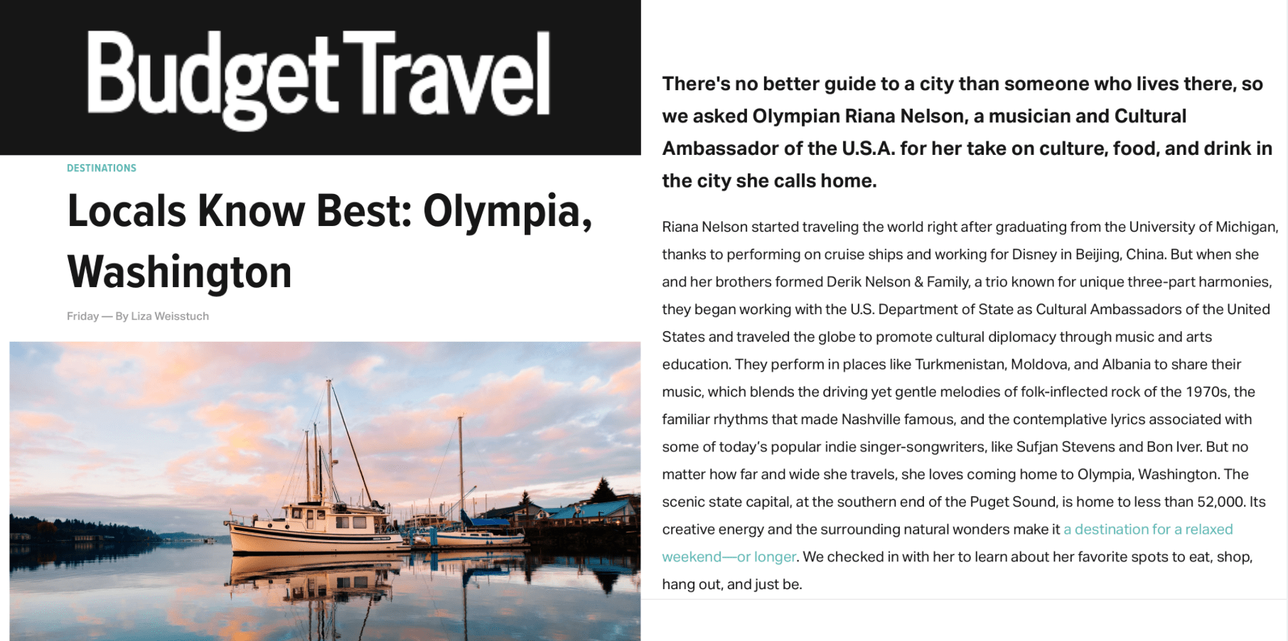 They can be contacted via phone at for pricing, directions, reservations … Riana S Travels Olympia Wa Riana Nelson