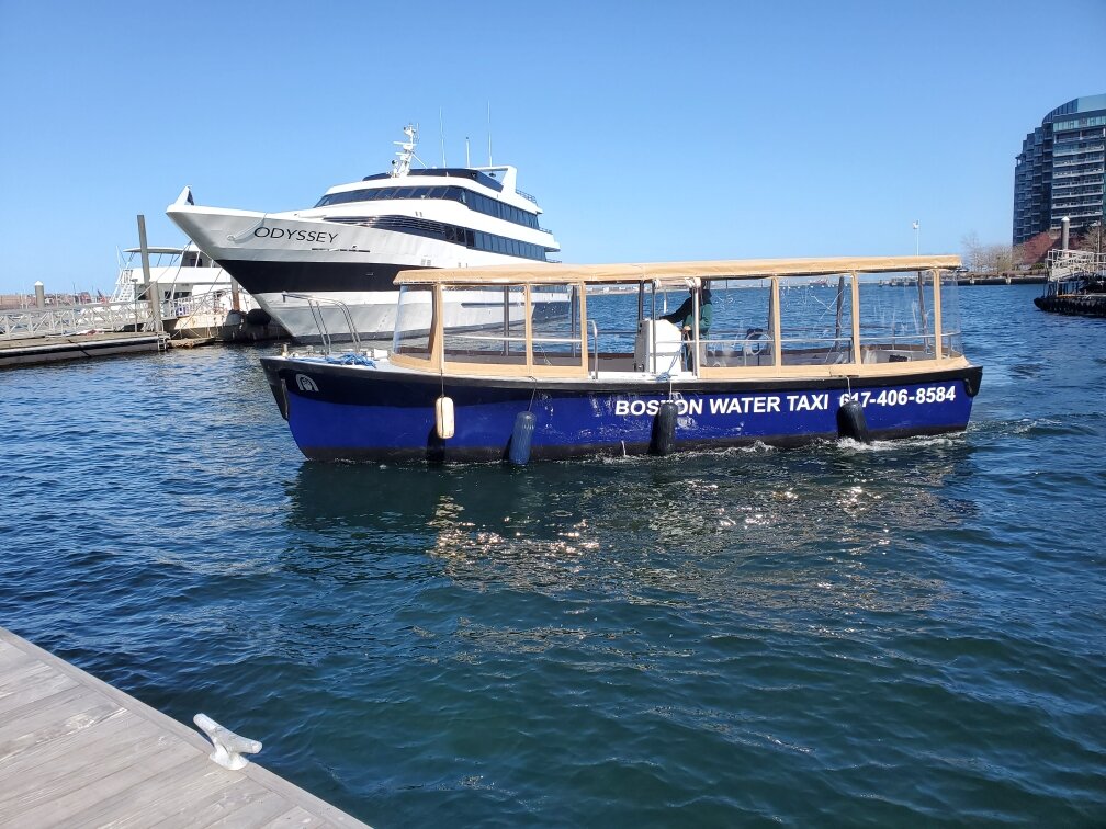 During season, the water taxis operation on an on call basis. Boston Harbor Experience Boston Water Taxi