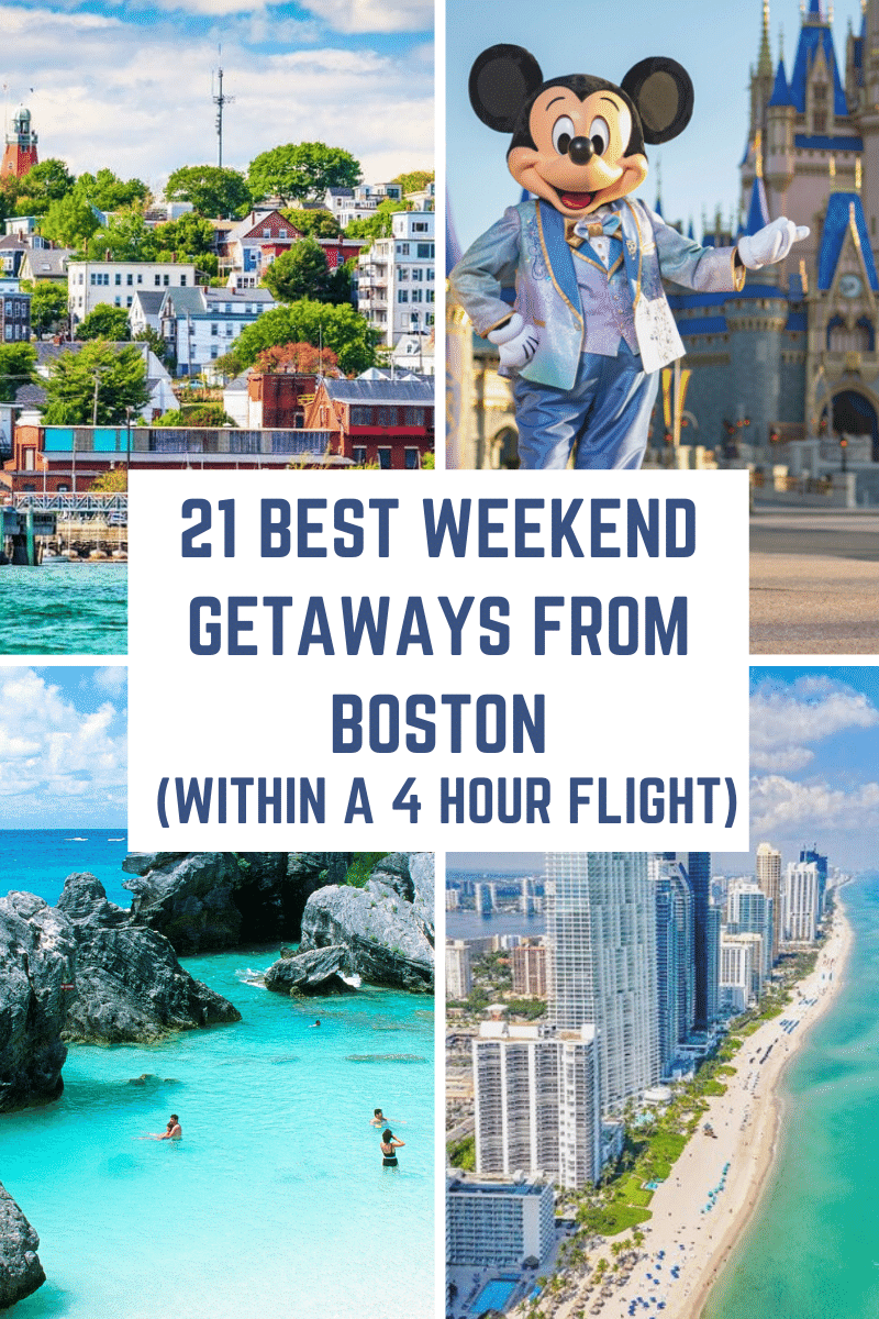 It’s easier than ever to experience the thrill of the open road in a whole new way. 21 Best Weekend Getaways From Boston Within A 4 Hour Flight