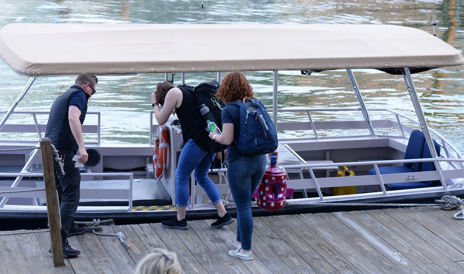 Notify boat operator as to your destination and he/she will get you to the. Boston Water Taxi